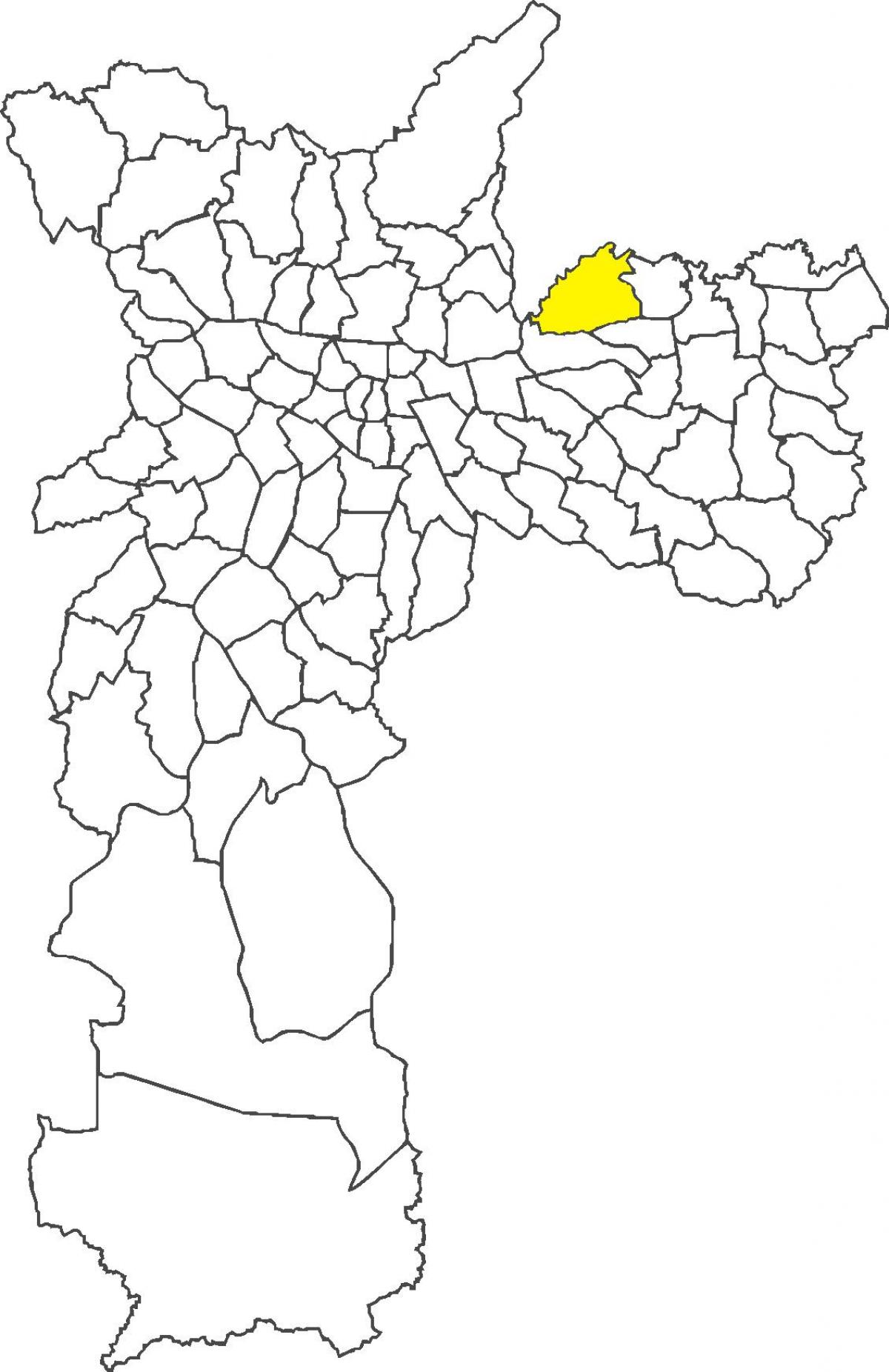 نقشہ کے Cangaíba ضلع