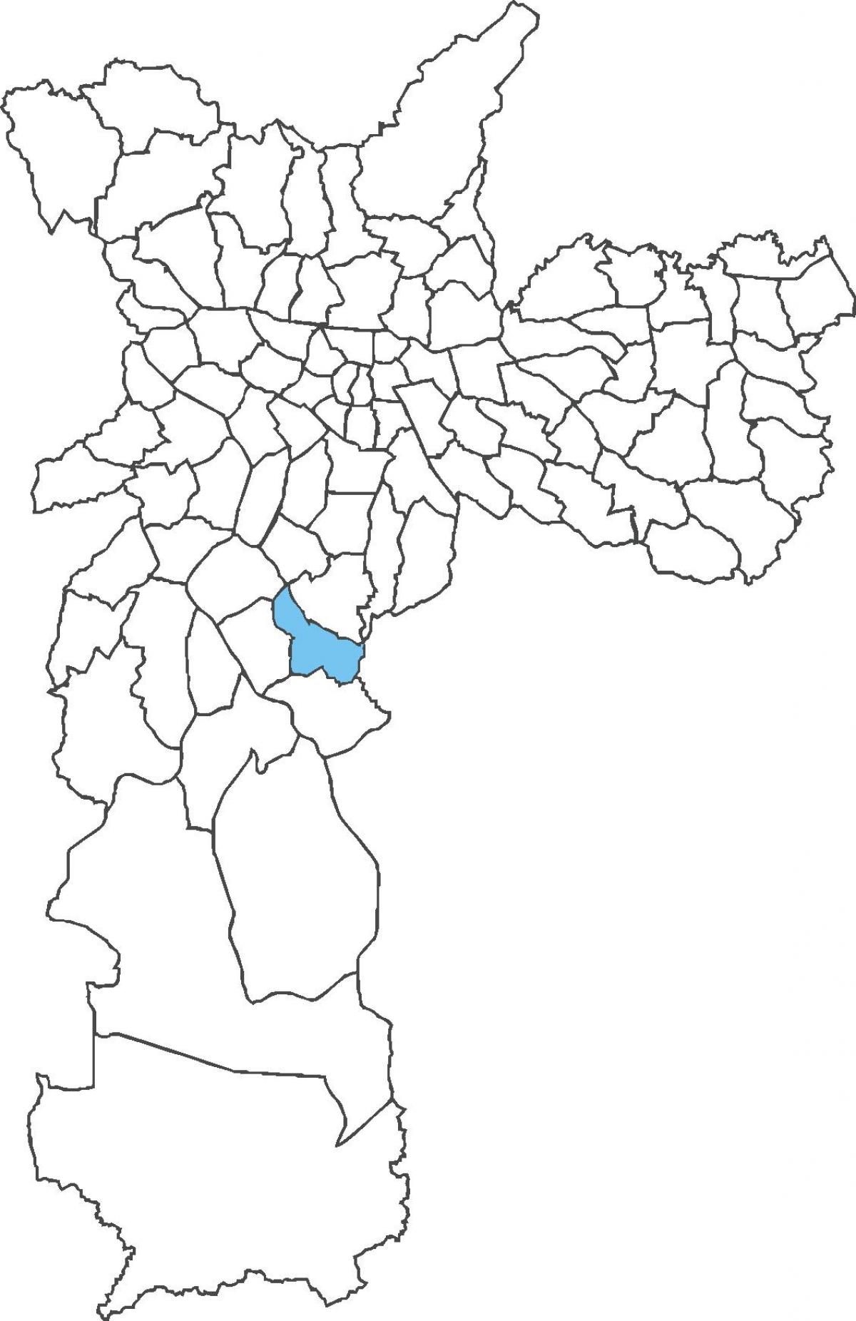 نقشہ کے Cidade Ademar ضلع