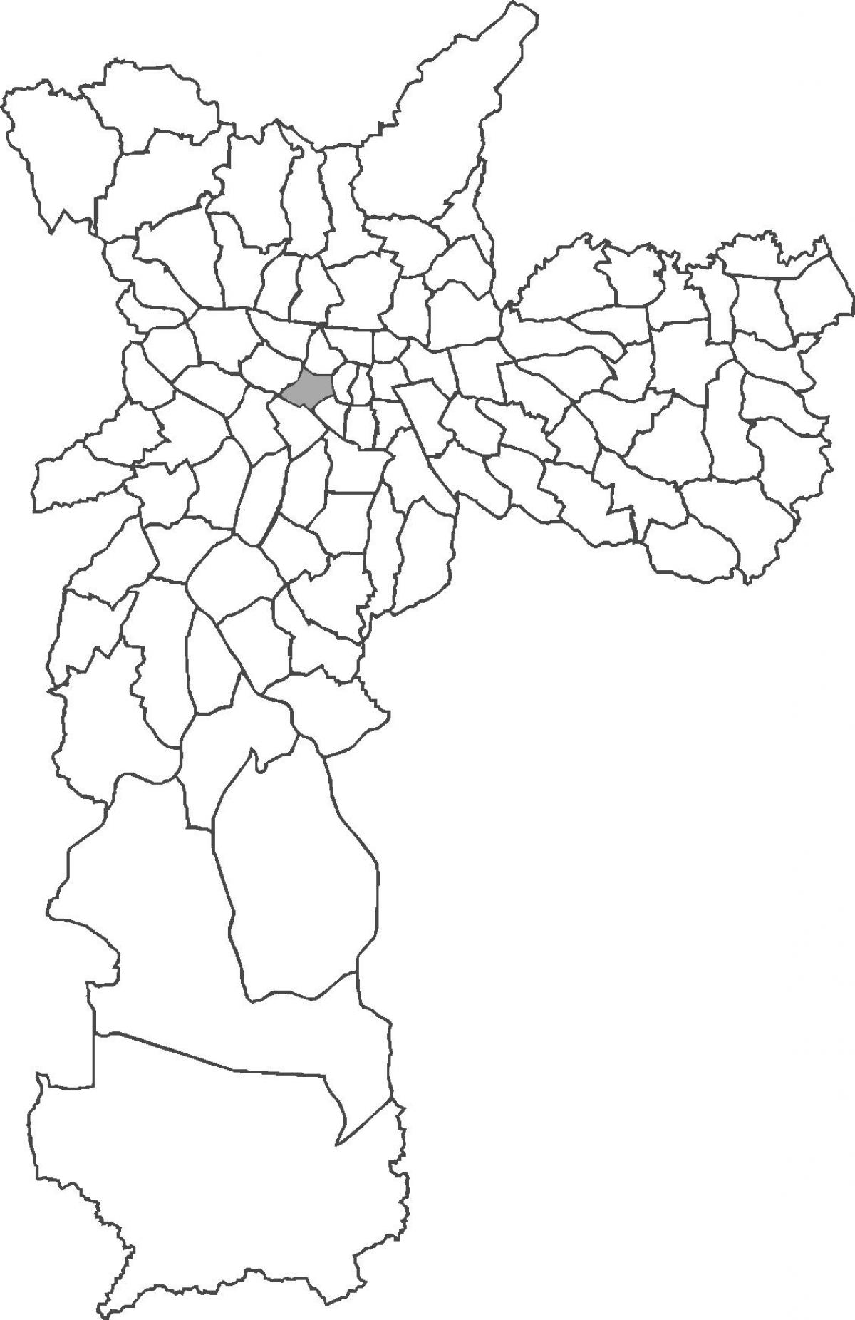 نقشہ کے Consolação ضلع