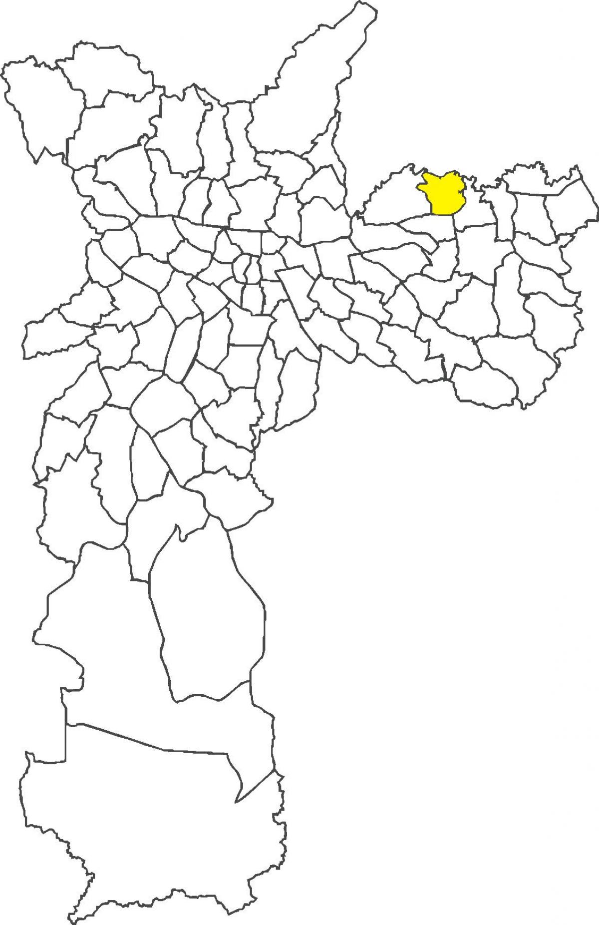 نقشہ کے Ermelino Matarazzo ضلع
