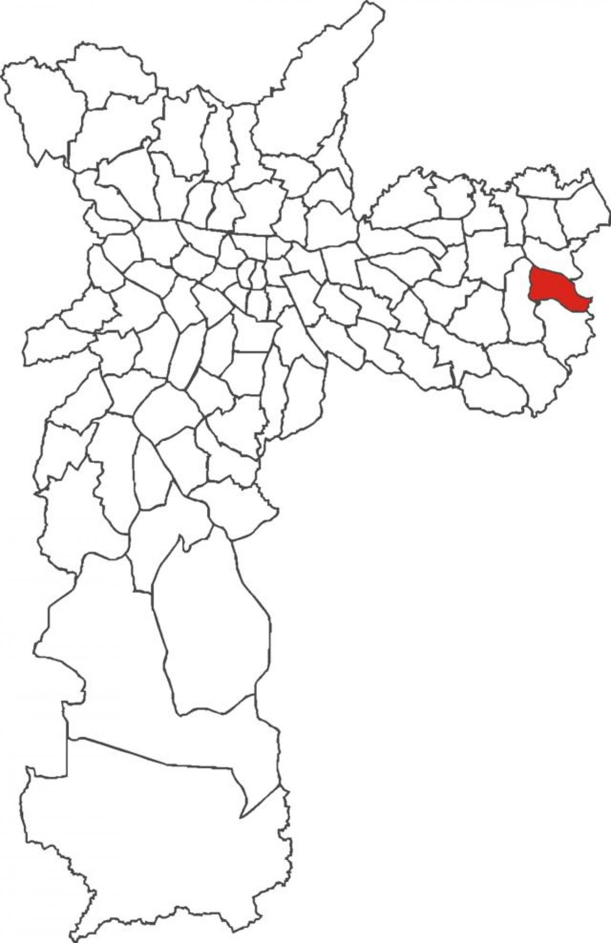نقشہ کے Guaianases ضلع