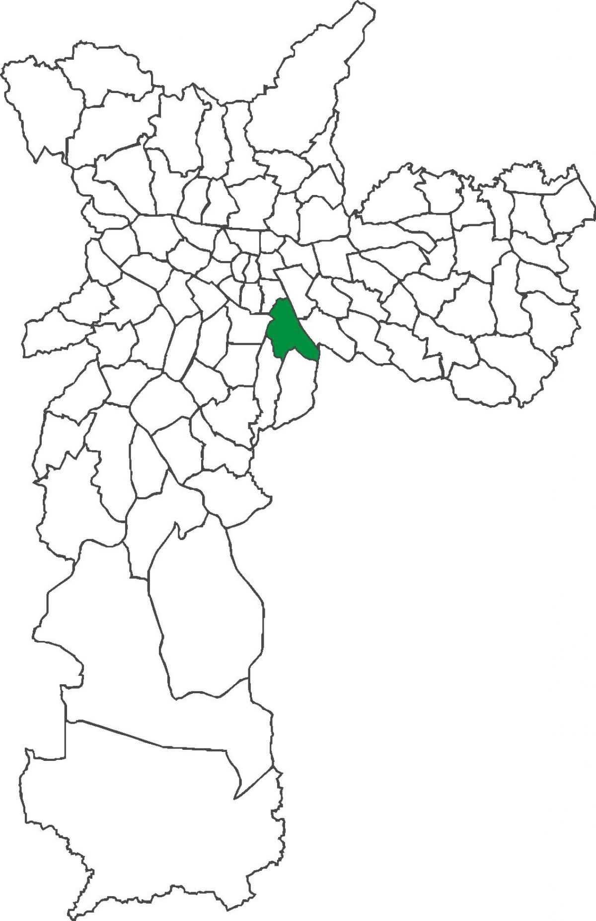 نقشہ کے Ipiranga ضلع