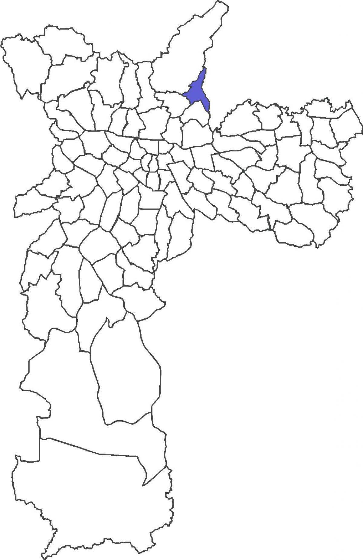 نقشہ کے Jaçanã ضلع