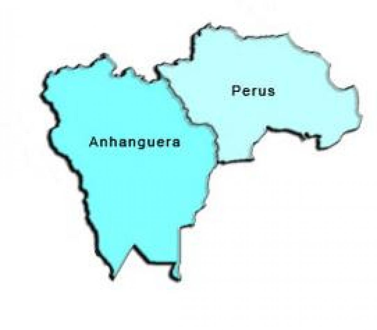 نقشہ کے Perus ذیلی صوبے