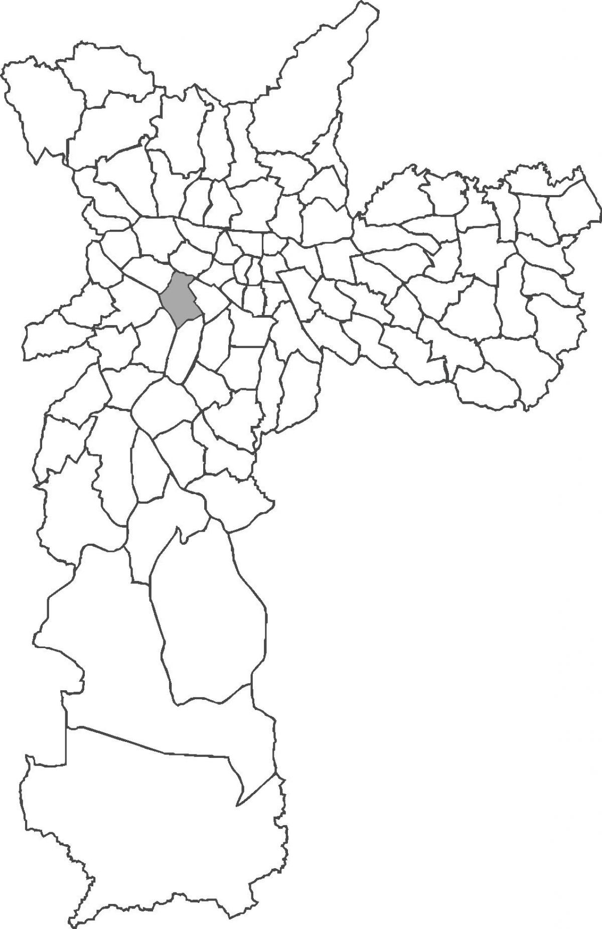 نقشہ کے Pinheiros ضلع