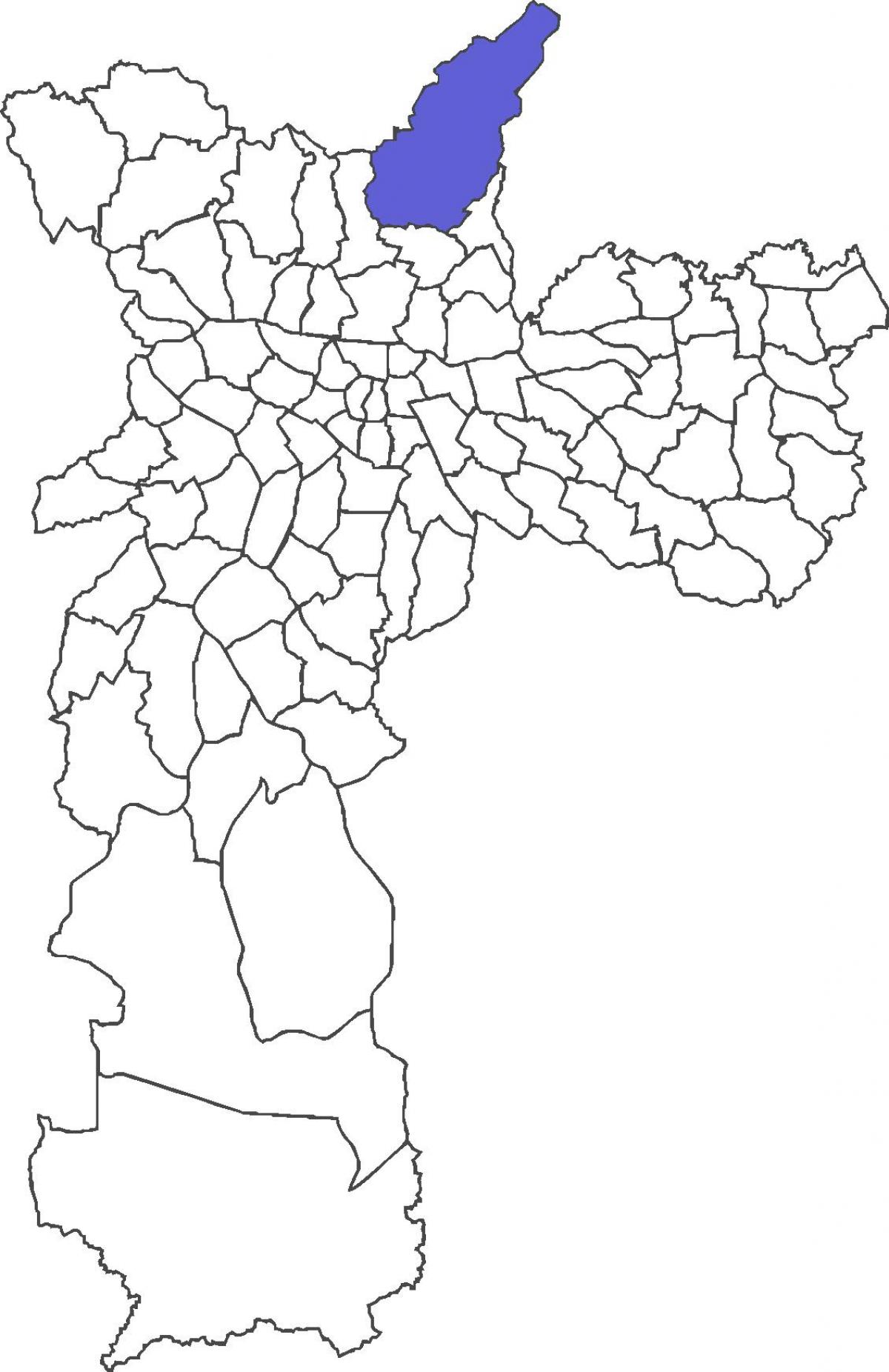 نقشہ کے Tremembé ضلع