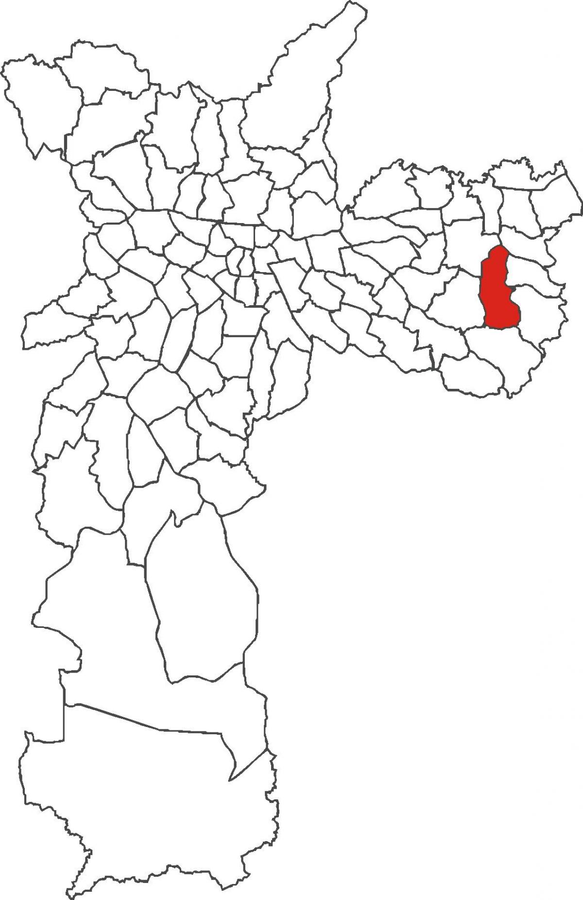 نقشہ کے جوس Bonifácio ضلع