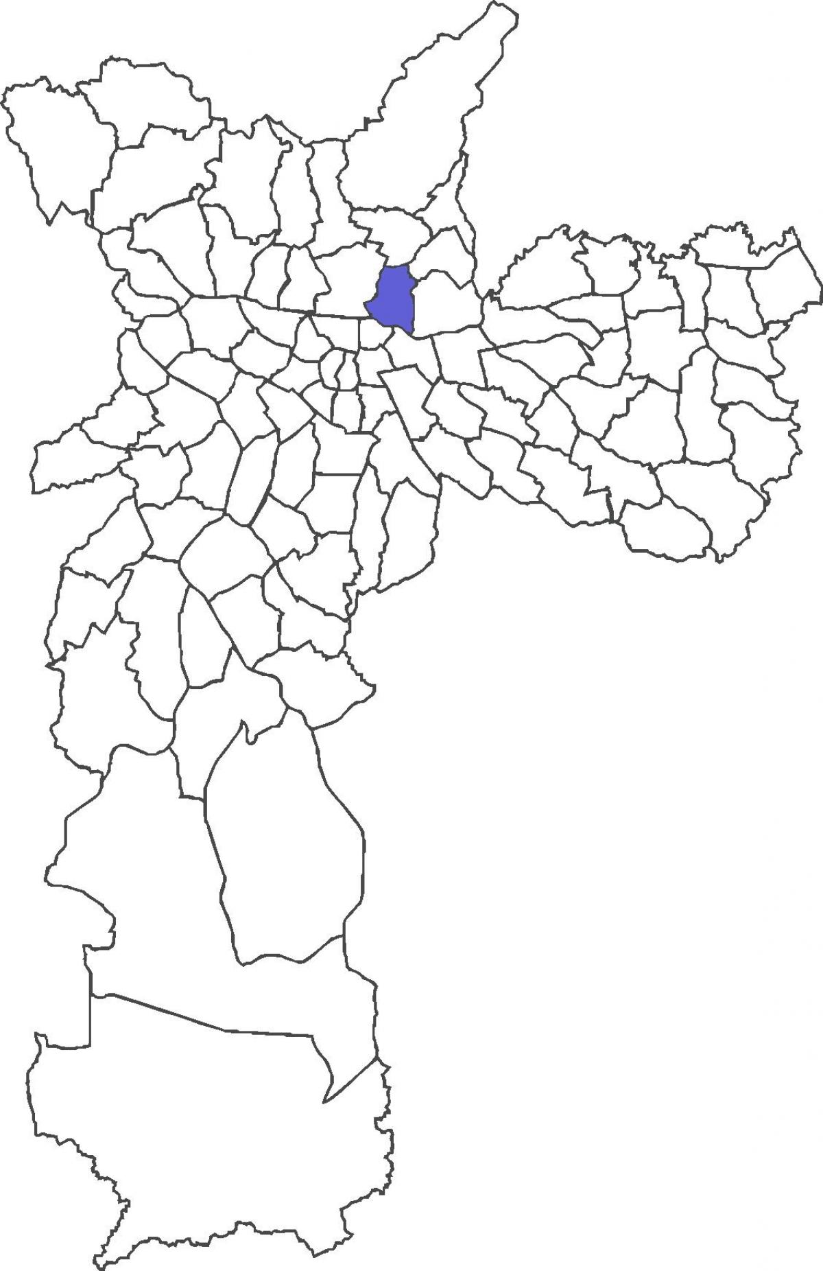 نقشہ کی ولا Guilherme ضلع