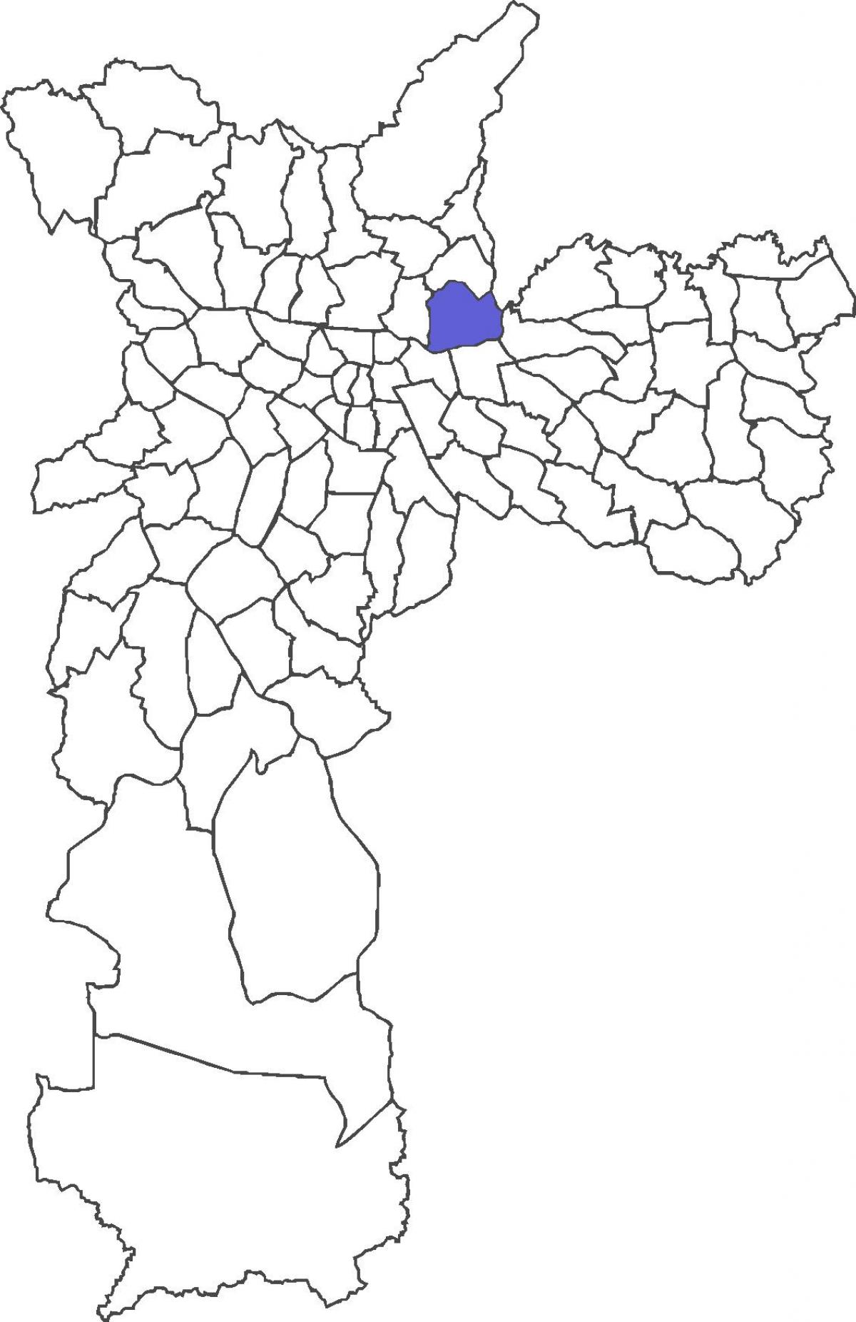 نقشہ کی ولا ماریا ضلع