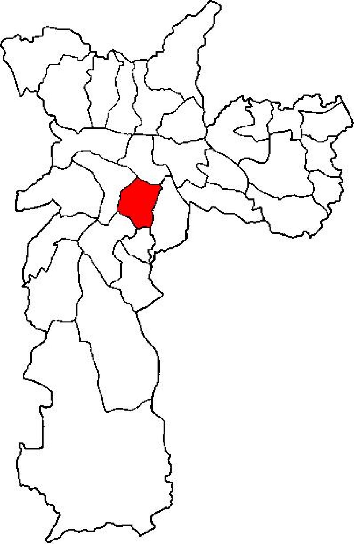 نقشہ کی ولا ماریانا ذیلی صوبے ساؤ پالو