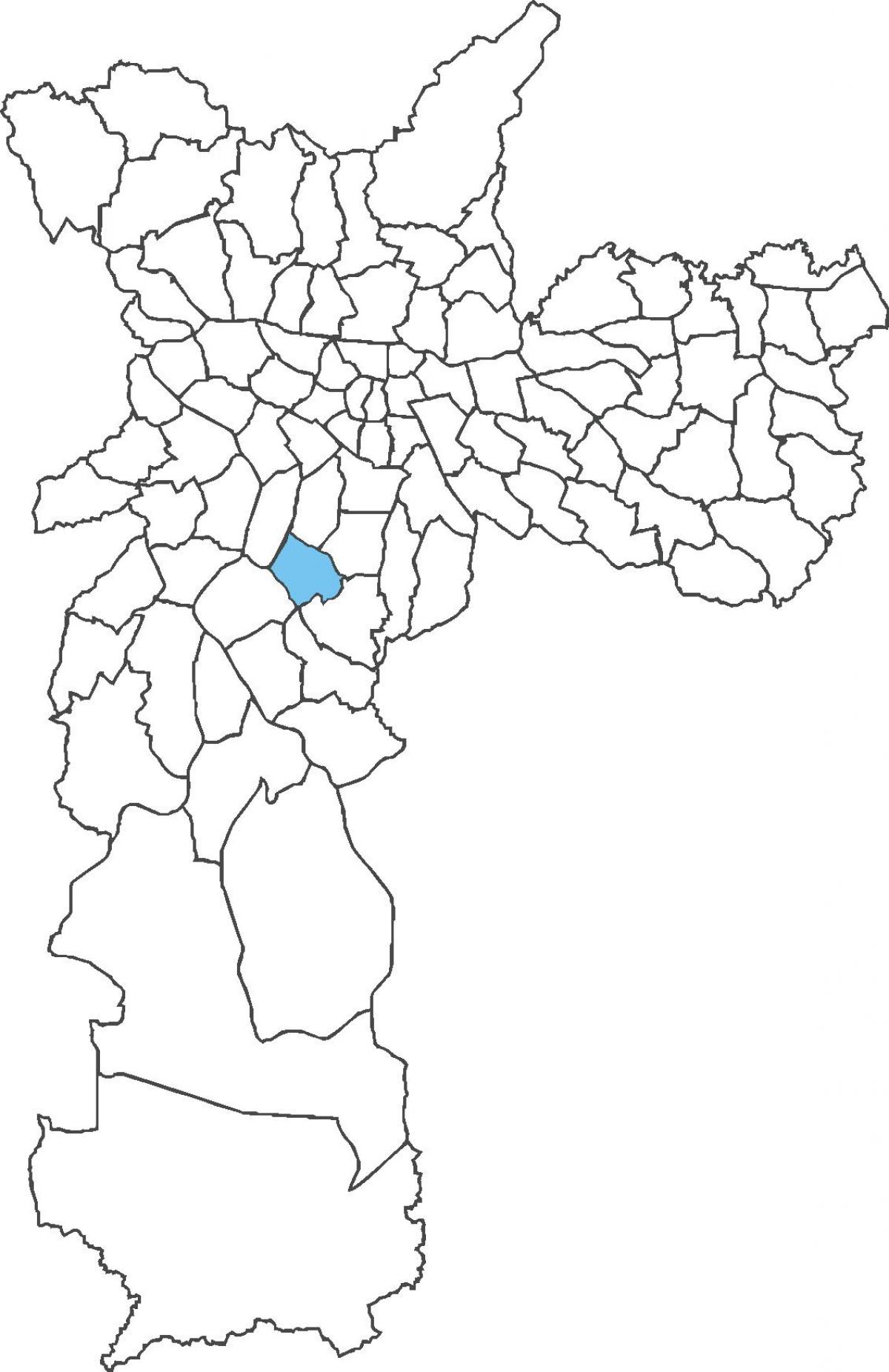 نقشہ کے کیمپو Belo ضلع