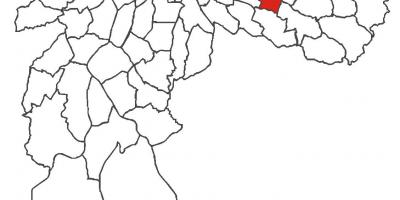 نقشہ کے Aricanduva ضلع