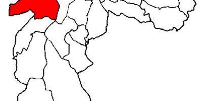 نقشہ کے Butantã ذیلی صوبے ساؤ پالو