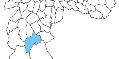 نقشہ کے Cidade Dutra ضلع