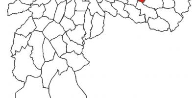 نقشہ کے Cidade Líder ضلع