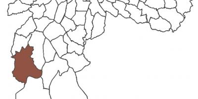 نقشہ کے Jardim Ângela ضلع