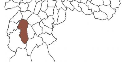 نقشہ کے Jardim ساؤ Luís ضلع