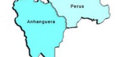نقشہ کے Perus ذیلی صوبے