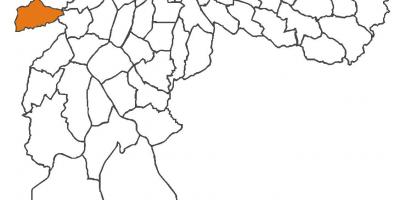 نقشہ کے Raposo Tavares ضلع