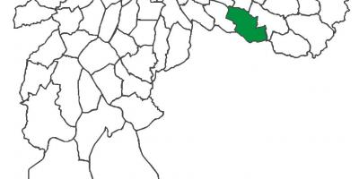 نقشہ کے Sapopemba ضلع