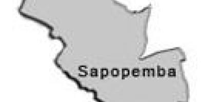 نقشہ کے Sapopembra ذیلی صوبے
