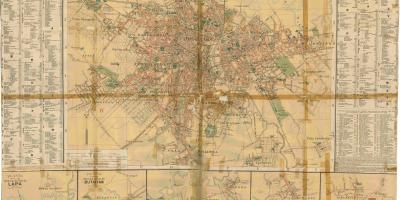 نقشہ کے سابق ساؤ پالو - 1913