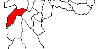 نقشہ کے کیمپو Limpo ذیلی صوبے ساؤ پالو