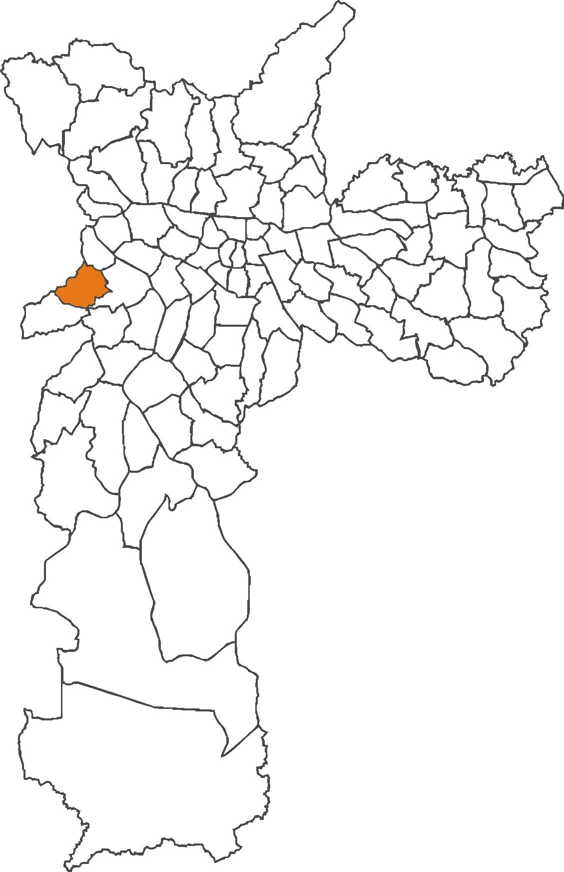 نقشہ کے ریو Pequeno ضلع