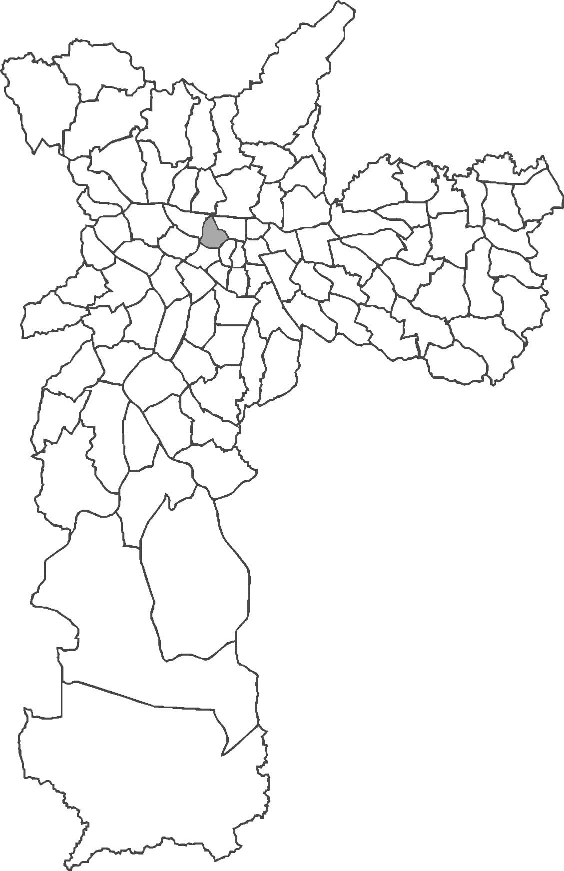 کا نقشہ سانتا Cecília ضلع