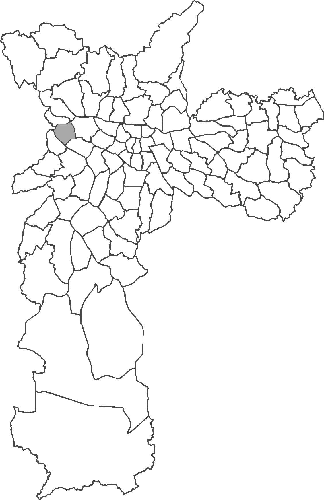 نقشہ کی ولا Leopoldina ضلع