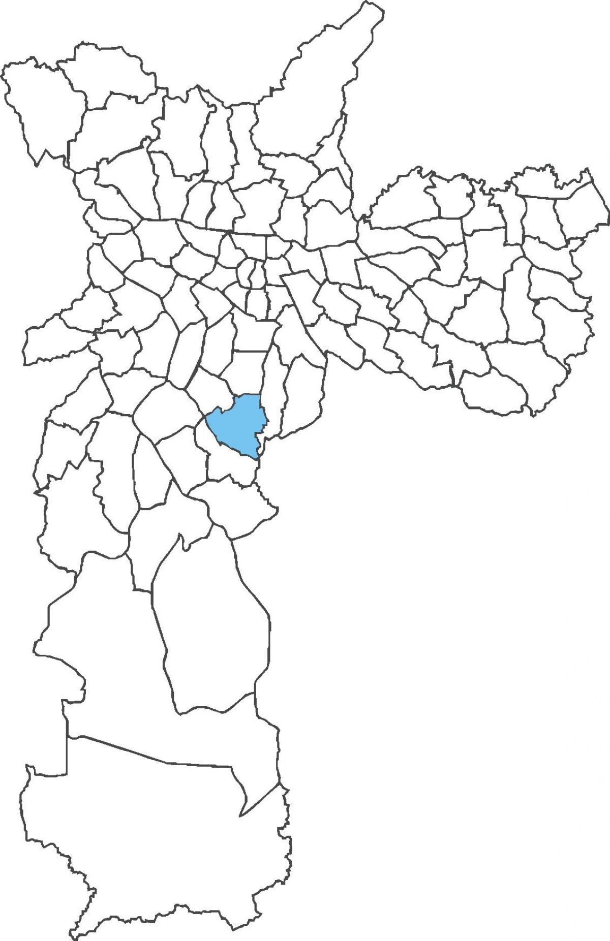 نقشہ کے Jabaquara ضلع