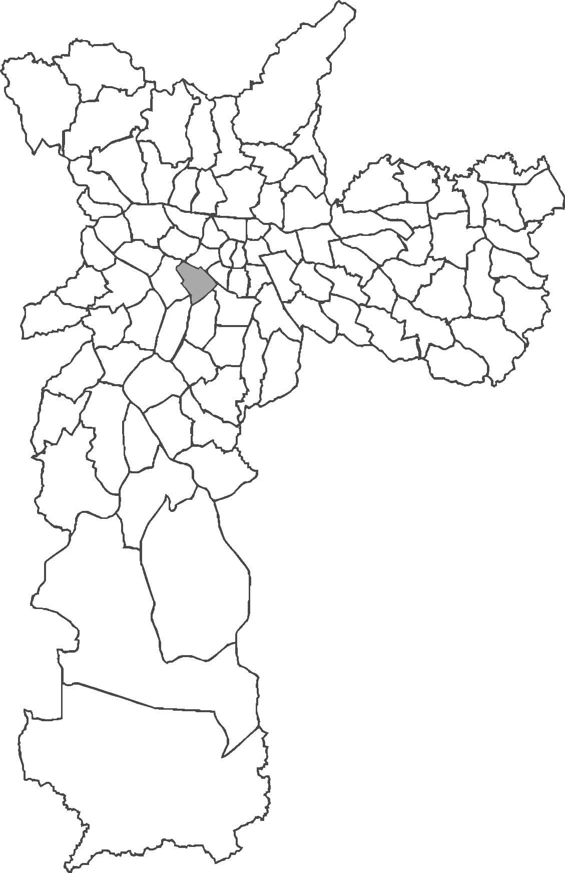 نقشہ کے Jardim Paulista ضلع