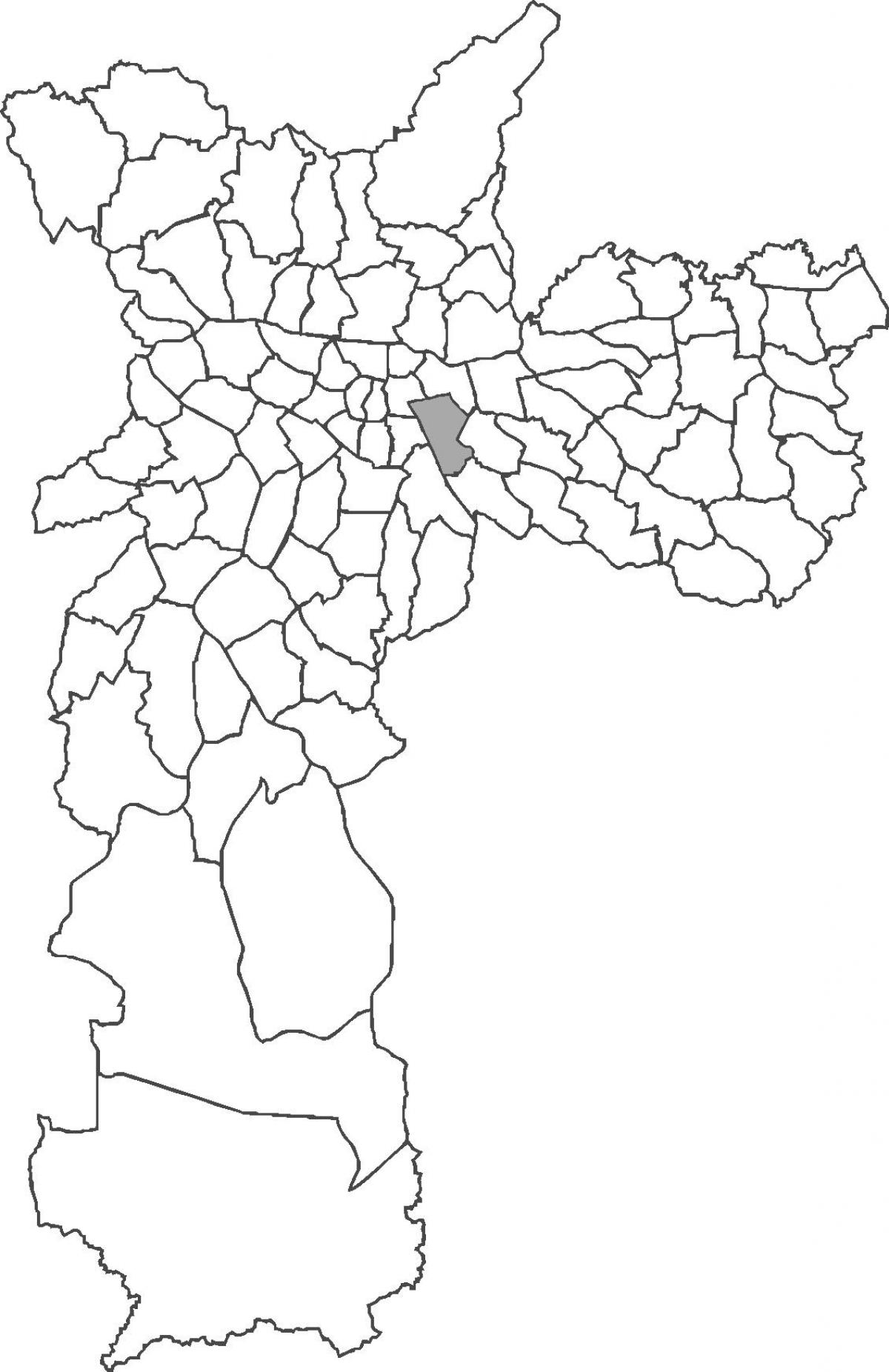 نقشہ کے Mooca ضلع