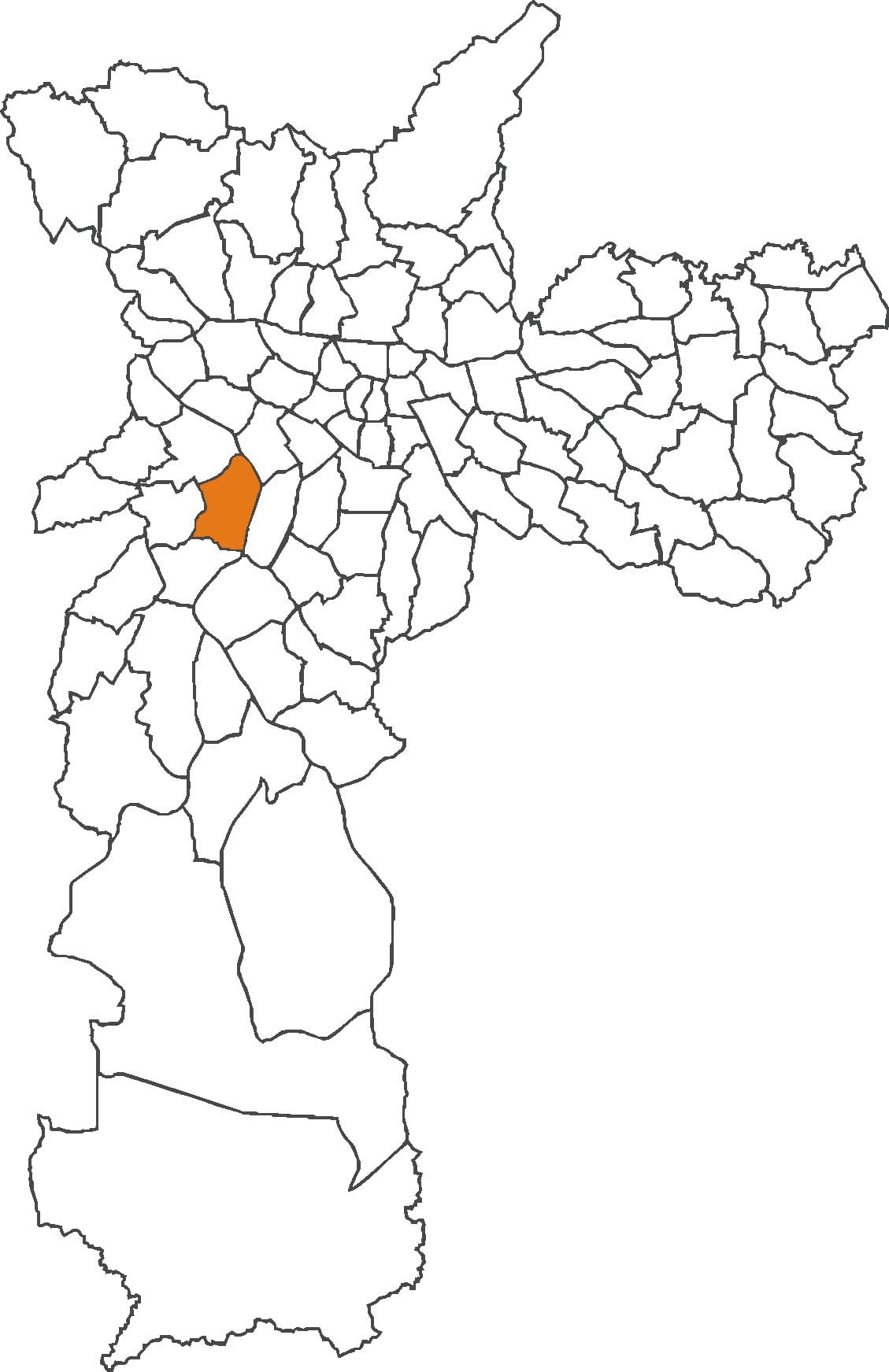 نقشہ کے Morumbi ضلع