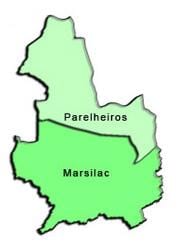 نقشہ کے Parelheiros ذیلی صوبے