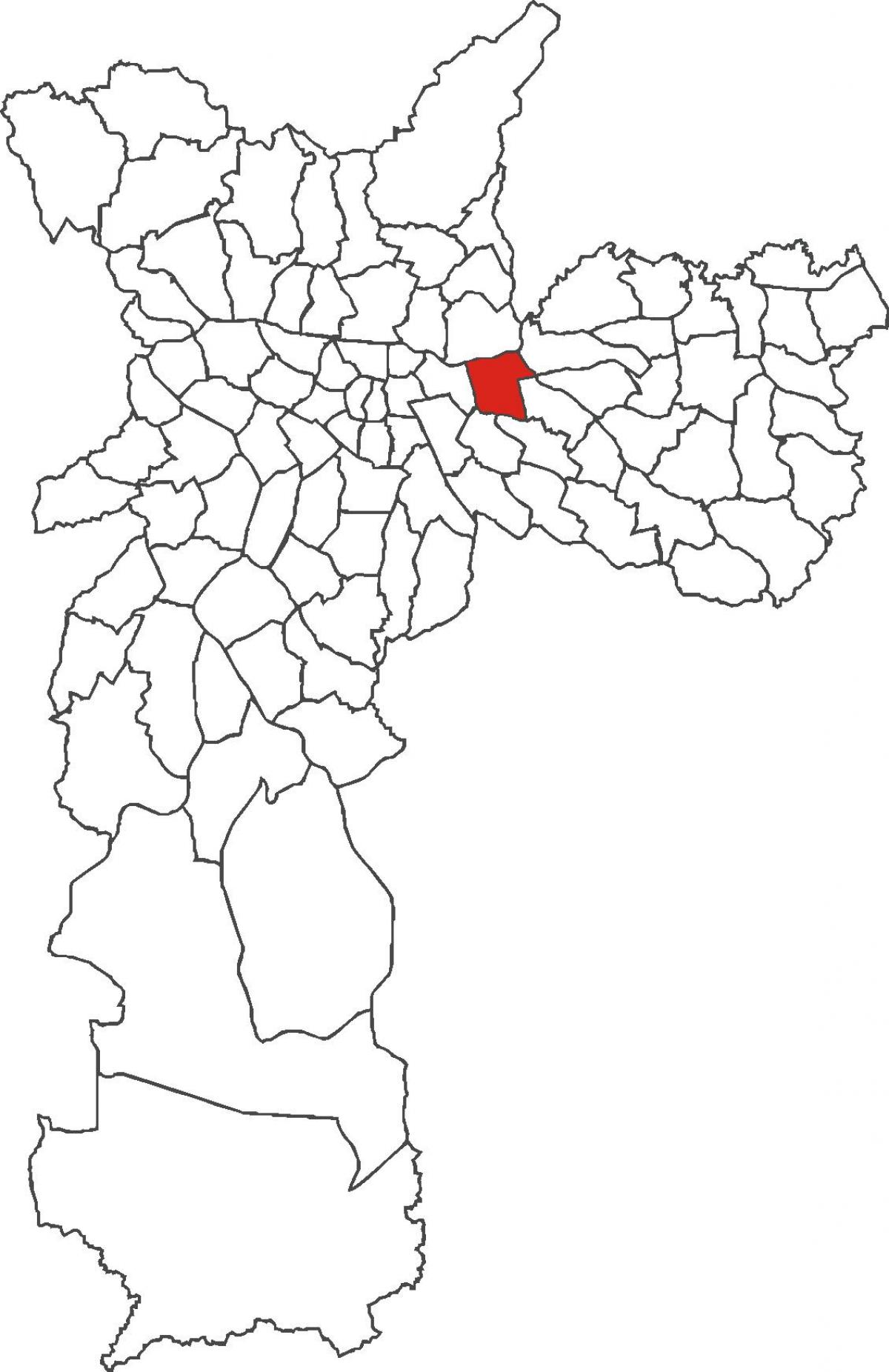 نقشہ کے Tatuapé ضلع