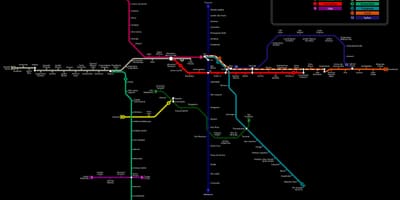 نقشہ کی ساؤ پالو CPTM میٹرو