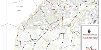 نقشہ کے کیمپو Limpo ساؤ پالو - سڑکوں