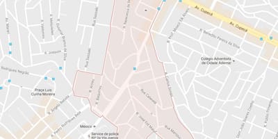 نقشہ کے Cidade Ademar ساؤ پالو