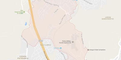 نقشہ کے Jaraguá ساؤ پالو