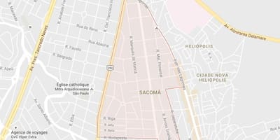 نقشہ کے Sacomã ساؤ پالو