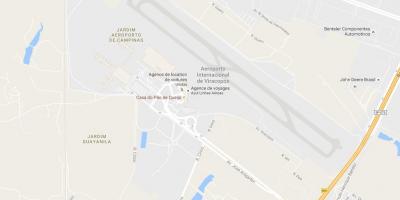 نقشہ کے VCP - Campinas ہوائی اڈے