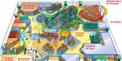 نقشہ کی مونیکا ساؤ پالو پارک