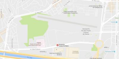 نقشہ کے کیمپو ڈی Marte ہوائی اڈے